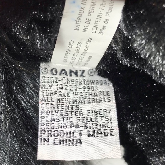 GANZ Webkinz Black Stallion Plush Toy Retired HM145  ~No Code~ - Picture 12 of 14